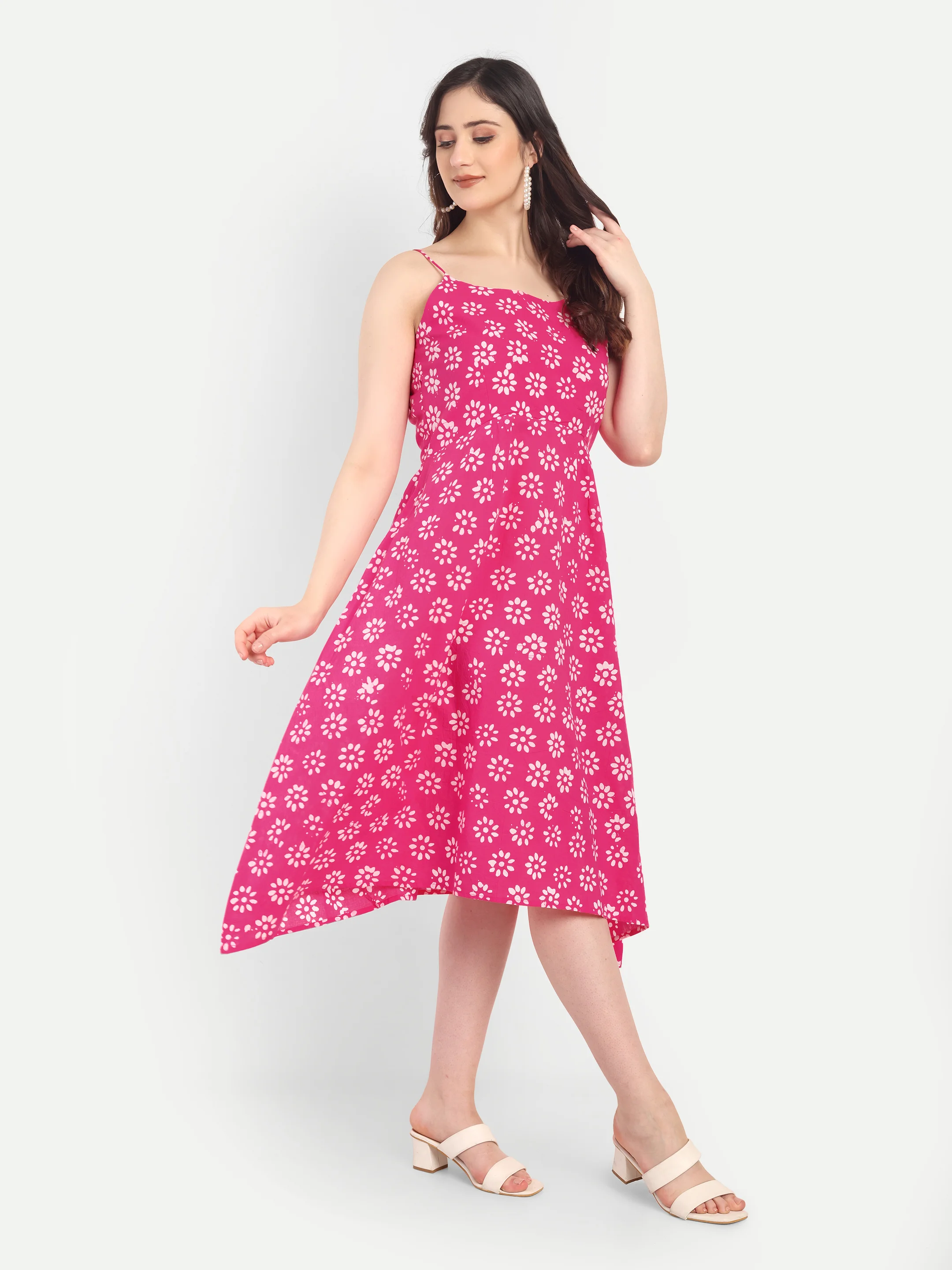 female model ecommerce photography Western Wear Dresses